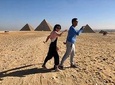 Cairo layover Giza Pyramids ,River Nile felucca sailboat and camel ride