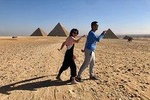 Cairo layover Giza Pyramids ,River Nile felucca sailboat and camel ride