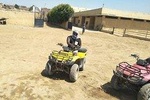 Quad bike Giza Pyramids desert adventure trip 