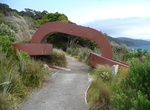 See Rakiura Track Chain Link Sculpture, Rakiura National Park, New Zealand