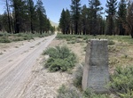 Off-road to LADWP Mono Craters Tunnel Secondary Survey Control Point #1, Inyo National Forest, California