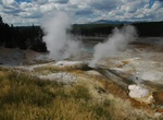 See Black Growler Steam Vent, Norris Geyser Basin, Yellowstone National Park, Wyoming