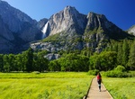 Hike Cook's Meadow Loop, Yosemite Village, California