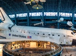 See Space Shuttle Discovery (OV-103), Steven F. Udvar-Hazy Center, Virginia