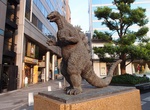 See Godzilla Statue, Hibiya, Tokyo, Japan