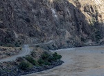 Drive along Panj River, Afghanistan–Tajikistan Border
