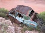 See Dead Wash Bridge & Cars, Arizona