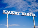 See Amboy School, Amboy, California