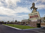See New Corral Motel Sign, Victorville, California