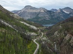 Drive or Bike Akamina Parkway, Waterton Lakes National Park, Alberta, Canada