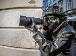 See The Paparazzi Statue, Bratislava, Slovakia