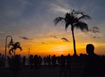 Watch Sunset from Mallory Square, Key West, Florida