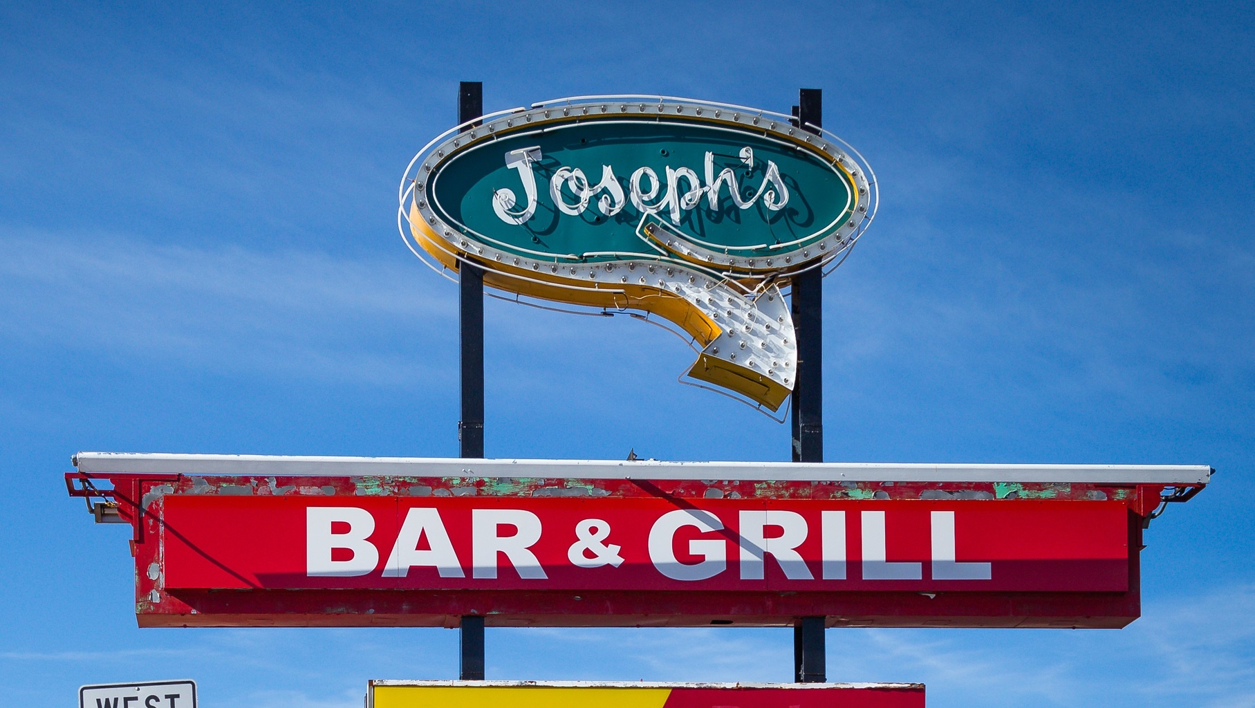 Joseph's Bar & Grill Sign