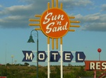 See Sun & Sand Motel Sign, Santa Rosa, New Mexico