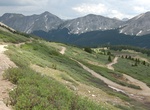 Off-road to Tincup Pass, Colorado