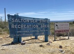 Camp at Salton Sea State Recreation Area, California