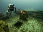 Wreck Dive F.T. Barney, Lake Huron, Michigan