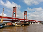See Ampera Bridge, Palembang, Indonesia