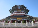 Visit Qixian Temple, Mount Wuta, China
