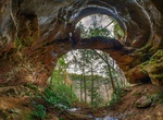 Hike to Hopewell Arch, Kentucky