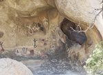Hike to Petroglyph Arch Rock (Barker Dam Trail), Joshua Tree National Park, California