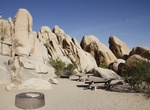 Camp at Indian Cove Campground, Joshua Tree National Park