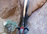 Rock Climb Conans Corridor, Joshua Tree National Park, California