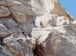 Rock Climb Fote Hog (The Sentinel), Joshua Tree National Park, California
