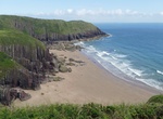 Visit Presipe Beach, Pembrokeshire Coast National Park, Wales