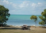 Camp at Elliott Key Campground, Biscayne National Park, Florida