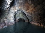 Kayak Painted Cave, Santa Cruz Island, California