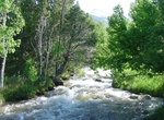 Camp at Upper Lehman Creek Campground, Great Basin National Park, Nevada
