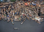 See Fishing Boats in Accra Point, Ghana