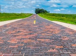 See Original Historic Route 66 Brick Road, Illinois
