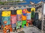 See Granville Island Silo Art (Giants Murals), Vancouver, BC, Canada