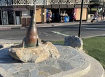 See Old Ben the Seal Statue, Avalon, Catalina Island, California