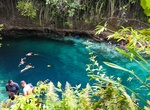 Swim at Hinatuan Enchanted River, Mindanao Island, Philippines