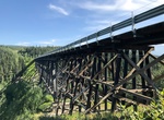 Cross Kuskulana River Bridge, Wrangell–St. Elias National Park, Alaska