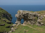 See Ladies Window, Tintagel, Cornwall, England