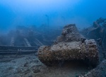 Wreck Dive San Francisco Maru, Chuuk Lagoon, Micronesia