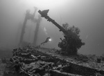 Wreck Dive Aikoku Maru, Chuuk Lagoon, Micronesia