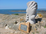 See Saint-Malo Sculpture, La Corbière, Jersey, Channel Islands