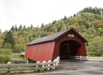 Cross Fisher School Covered Bridge, Oregon