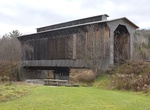 See Fisher Covered Railroad Bridge, Wolcott, Vermont