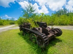 Visit Japanese Tank #2 on Peleliu, Palau
