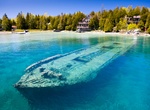 Wreck Dive Sweepstakes Schooner, Fathom Five National Marine Park, Canada