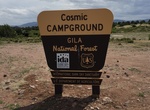 Camp at Cosmic Campground, Gila National Forest, New Mexico