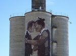 See Silo Art "Chief Te Huruhuru Monument", Waimate, New Zealand