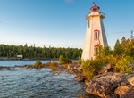 See Big Tub Lighthouse, Bruce Peninsula, Ontario, Canada