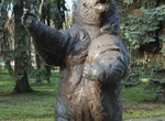 Visit Wojtek the Soldier Bear Memorial, Jordan Park, Kraków, Poland